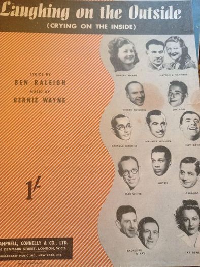 Vintage Sheet Music Lot