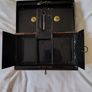 Antique Cash Box. Internal Tray. Two keys. Image 10