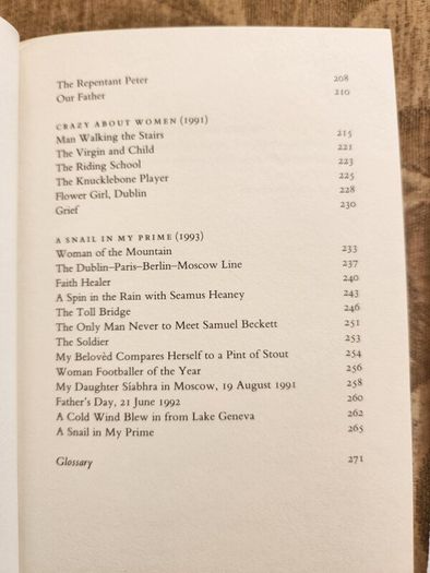 A. Snail In My Prime. By Paul Durcan. New And Selected Poems.  First Edition Review Copy Paperback In Good Condition.