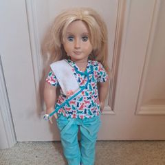 Our Generation Doll & Veterinary Outfit
