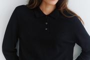 Massimo Dutti Long-Sleeve Polo neck knitwear