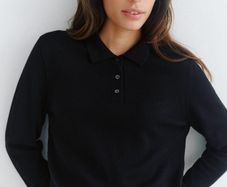 Massimo Dutti Long-Sleeve Polo neck knitwear