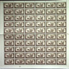 IRELAND 1960 10 x 6 Part Sheet 1/3 World Refugee Year Examples Margins