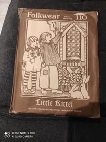 Vintage clothing pattern