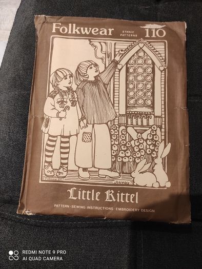 Vintage clothing pattern