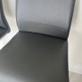 Set of 3 Grey Faux Leather Bar Stools Image 9