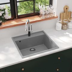 Kitchen Sink with Overflow Hole
