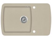 Granite Kitchen Sink Single Basin Beige