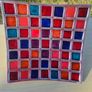 A colorful mosaic tray made of aluminum and enamel by Azeti Image 3