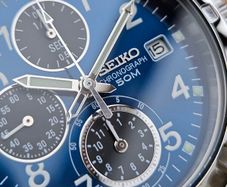 Watch Seiko Chronograph.