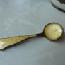 Theodor Olsens Eftf Norway Sterling Enamel Viking Ship Salt Cellar with NM Thune Enamelled Silver Spoon Image 3