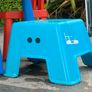 IKEA mammut kids table, chairs, stool Image 4