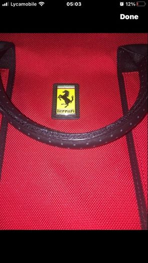 Ferrari business travel bag shoulder brand new original