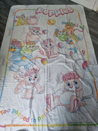 Vintage Popples Single Duvet