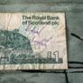 Bank of Scotland 1 Pound Bank Note Collectable Image 6
