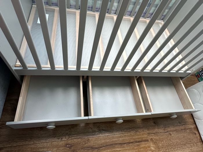Cot Bed Ikea Gonatt Grey Kildare/offaly Border