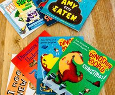 Hilarious Kids Book Bundle (8 Books!) - Dinosaurs, Poo & Silly Fun