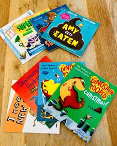 Hilarious Kids Book Bundle (8 Books!) - Dinosaurs, Poo & Silly Fun