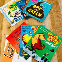 Hilarious Kids Book Bundle (8 Books!) - Dinosaurs, Poo & Silly Fun