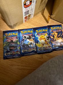Pokemon XY Evolutions Booster Packs - Artset