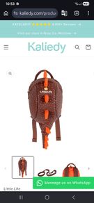 Little Life  Toddler Backpack with Rein - Dinosaur