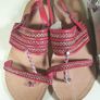 Womens sandals open toe flats bundle Size UK 4 EU 34 monsoon and amazonas brazil Image 3