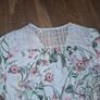 White floral dress Image 6