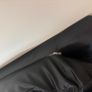 Black Leather Sofa Image 3