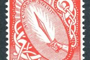 Ireland 1940 Scott # 137 Second Definitive Series 8p Bright Red - Mint Never Hinged Condition