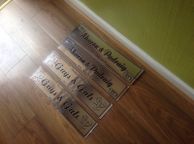 main image for ad Chrome wedding number plates