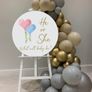 60cm 50cm 40cm Direct PRINT, Wedding Event,BalloonArchSign, Birthday Sign, Prom, Event, Hanging Circle, Marquee Sign, 5mm foamex OUTDOOR USE Image 4