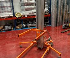 Ducting stacker