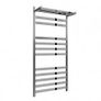 Reina Alento (530mm Wide 1120mm High) Polished Stainless Steel Radiator Heated Towel Rail - Superior quality with 25 year guarantee Image 4