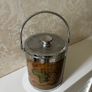 Vintage 1970s Old World Map Ice Bucket Typvs Orbis Terrarvm Image 6