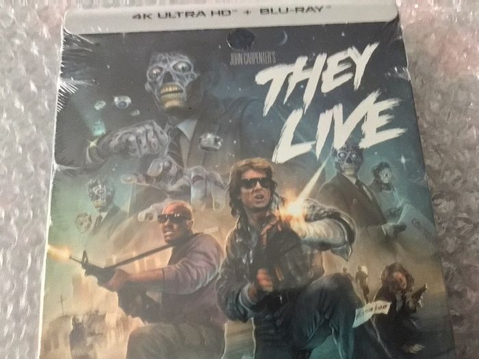 They Live (Steelbook) Dolby Atmos 4K UHD + Blu-Ray (US Import)