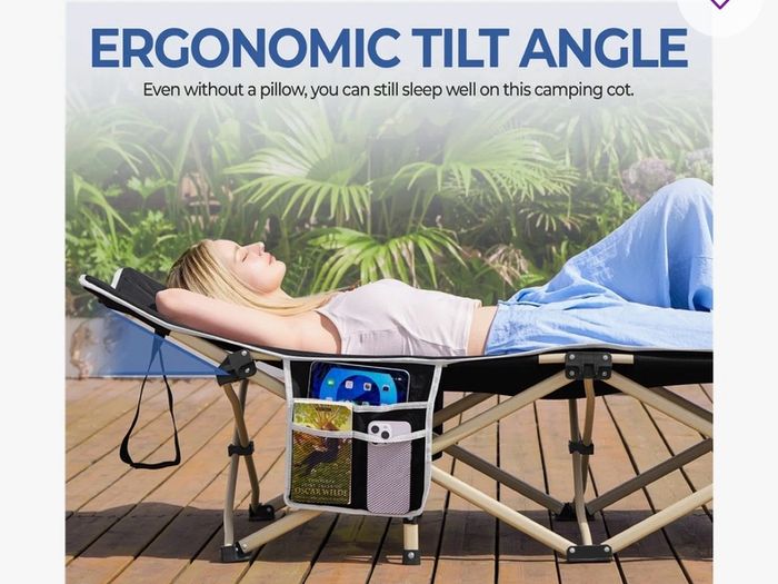 Folding Camping Bed for Adults