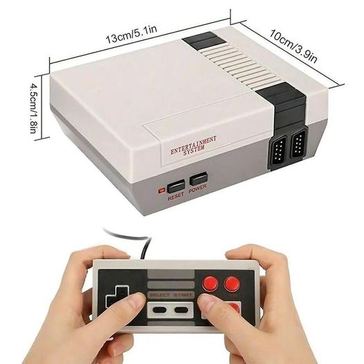 Retro Game Console Classic Handheld AV Output Video Player 620 Games Built-in