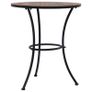 Mosaic Bistro Table Orange/Grey 60cm Ceramic Image 4