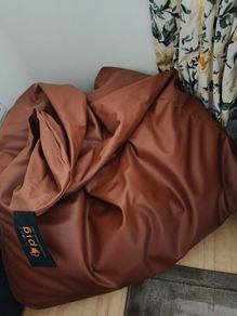 bean bags leather x 2 will sell separately