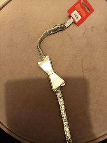 dog sparkle collar and bow