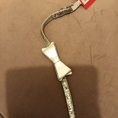 dog sparkle collar and bow