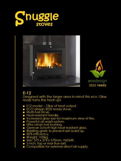 12kw stove NEW
