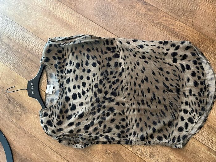 Reiss leopard top