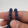 Antique Mosiac Style Gabri Glass Beads Pendant With African Blue Glass Beads Necklace Image 8