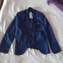 men's full navy blue suit size small Image 3