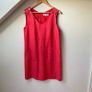 Gerard Darel Pink 100% Linen Sleeveless Shift Dress Size EU 40 UK 12 Image 2