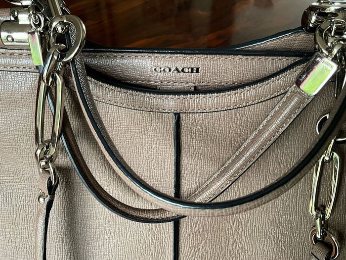 COACH  Brown Leather Satchel Handbag