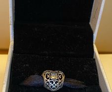 Pandora Signature Heart Birthstone