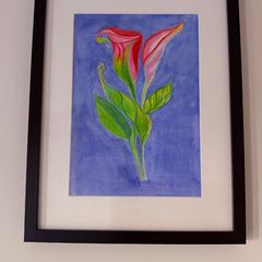 Watercolour - Flower A4