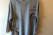 Grey top (size 10)